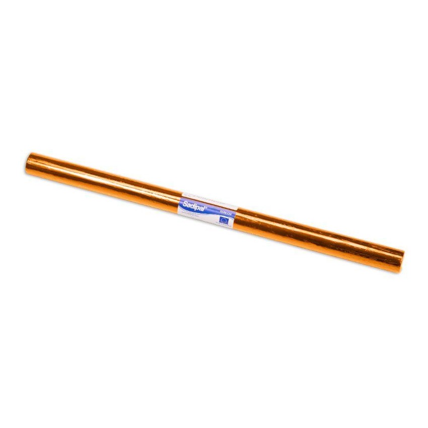 PAPEL CELOFAN ROLLO DE 10mts.x70cm NARANJA