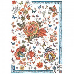 PAPEL ARROZ 35x50cm GIPSY FLOS/MARIP/ESQU. DGR 300