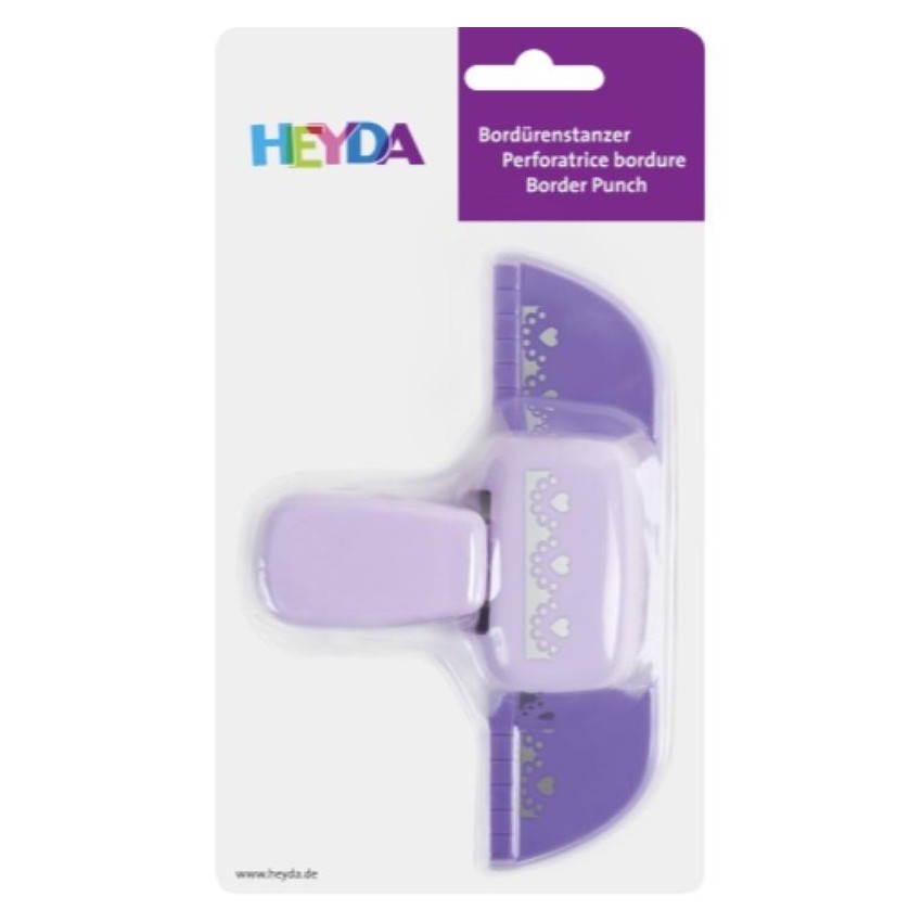 PERFORADORA BORDE 1,5cm HEYDA CORAZONES