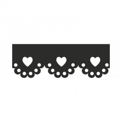 PERFORADORA BORDE 1,5cm HEYDA CORAZONES