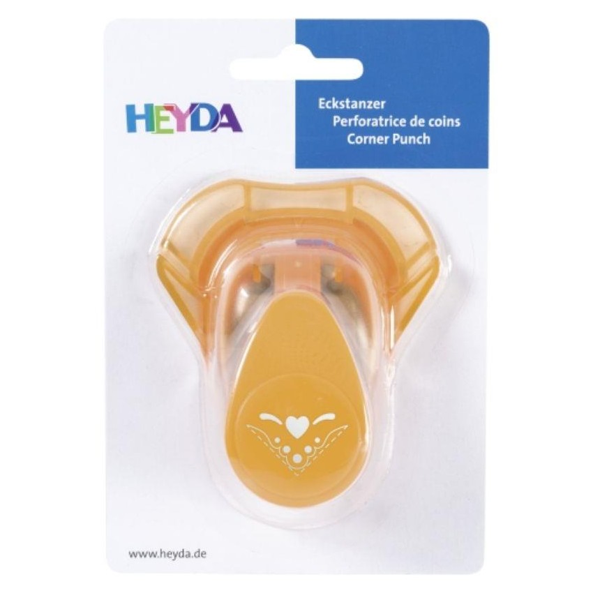 PERFORADORA ESQUINA 2,5cm HEYDA CORAZON