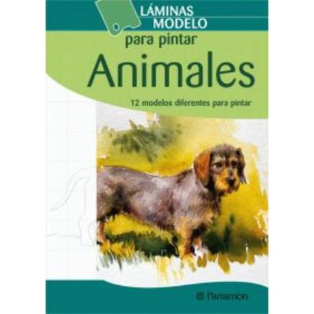 SURT. 12 LAMINAS PINTAR  PARRAMON ANIMALES