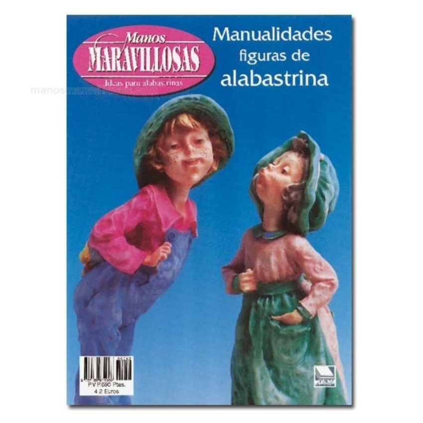 .LIBRO MANOS MARAVILLO FIG.DE ALABASTRINA Nº52