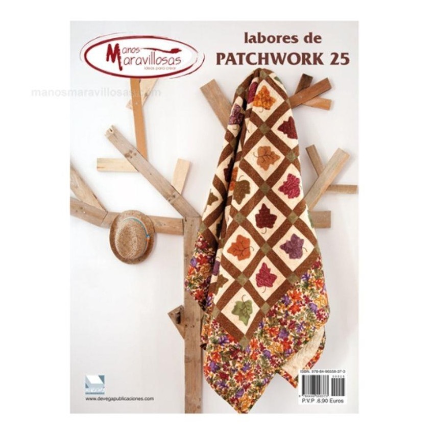 .LIBRO MANOS MARAVILLOSAS PATCHWORK 25