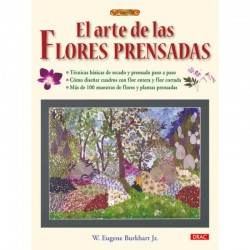 EL LIBRO DE :EL ARTE DE LS FLORES PRENSADAS DRAC