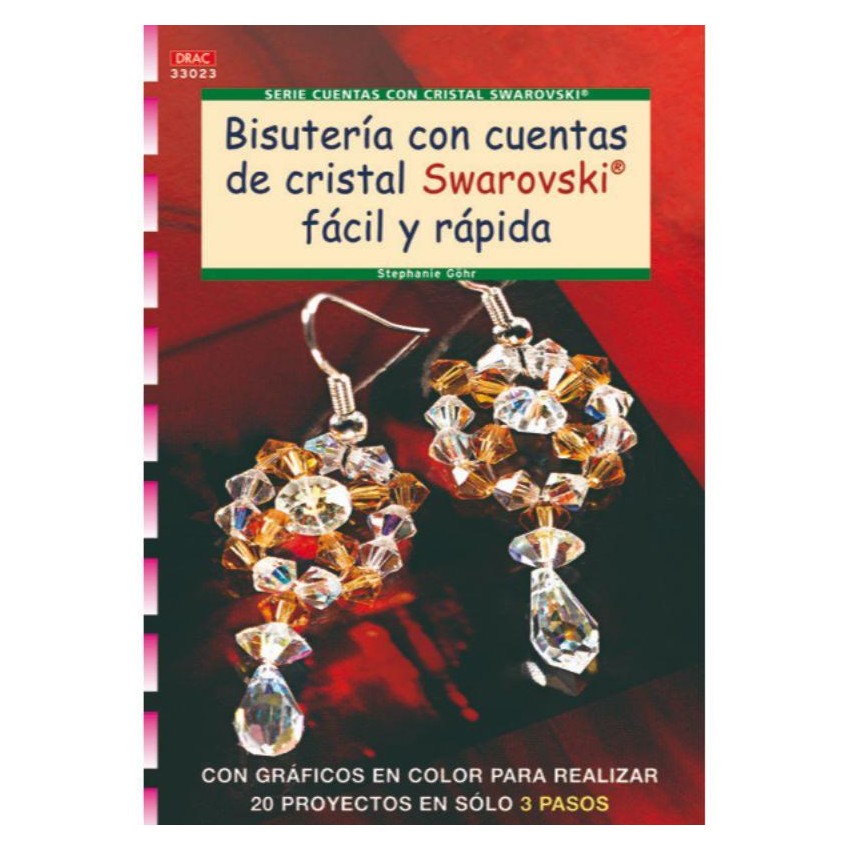 LIBRO DRAC 33023 BISUT.CON SWAROVSKI FACIL-RAPID