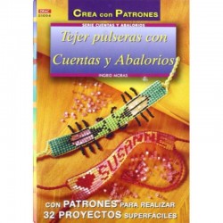 .LIBRO DRAC 1004 TEJER PULSERAS C/CUENTAS Y ABA