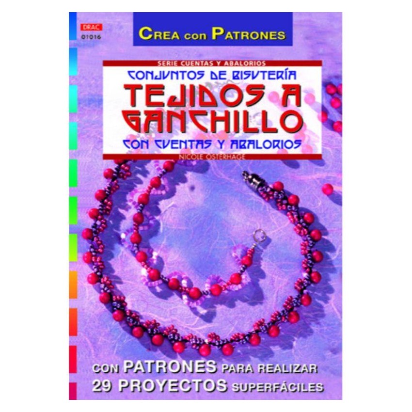 .LIBRO DRAC 1016 BISUTERIA A GANCHILLO C/ABALOR