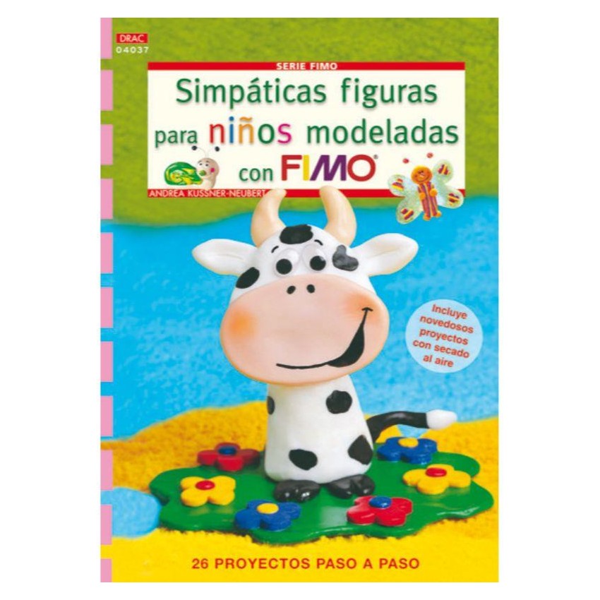LIBRO DRAC 4037 SIMPATIC.FIGURS P/NIÑOS CON FIMO