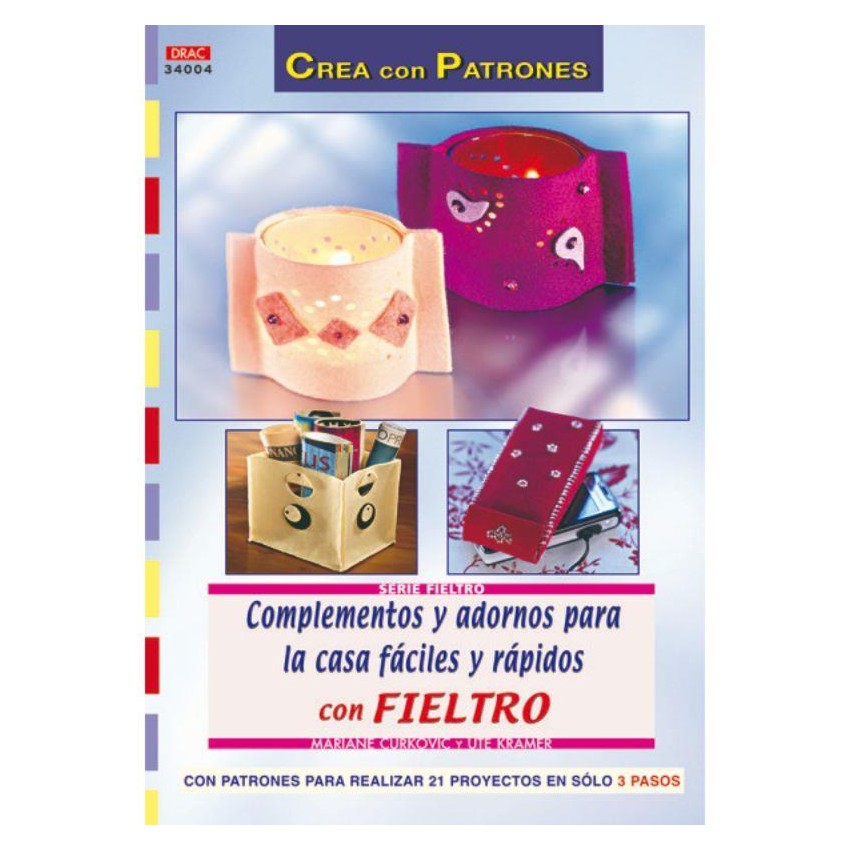 LIBRO DRAC 34004 COMPLEMENTOS CASA C/ FIELTRO