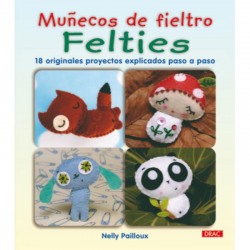 .LIBRO DRAC MUÑECOS DE FIELTRO - FELTIES