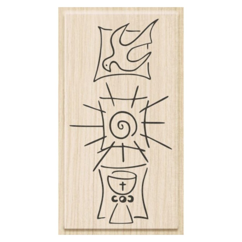SELLO MADERA MISA 10x5cm