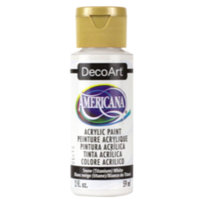 ACRILICO AMERICANA MATE 60cc BLANCO NIEVE Nº1·