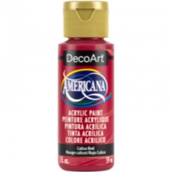 ACRILICO AMERICANA MATE 60cc ROJO CALICO Nº20·