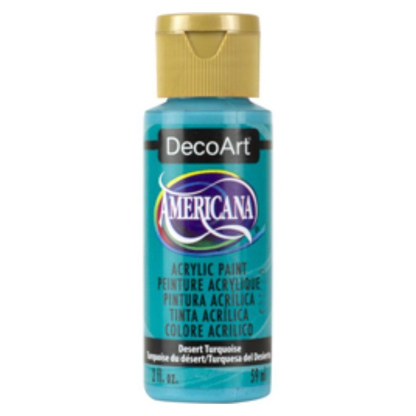 ACRILICO AMERICANA MATE 60cc TURQUESA DESERT Nº44·