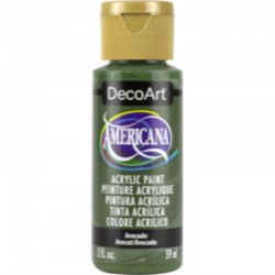 ACRILICO AMERICANA MATE 60cc VERDE AGUACATE Nº52·