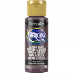 ACRILICO AMERICANA MATE 60cc NEGRO PLUM Nº172