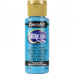 ACRILICO AMERICANA MATE 60cc AZUL TURQUESA Nº268