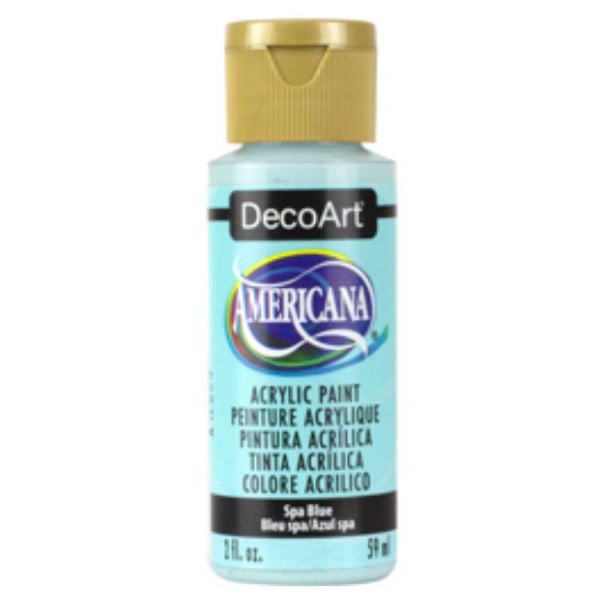 ACRILICO AMERICANA MATE 60cc AZUL SPA Nº277