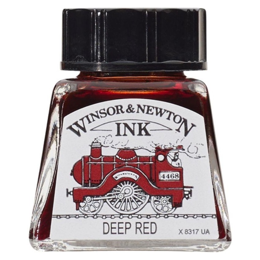 TINTA DIBUJO W&N 14 cc ROJO OSCURO (963)