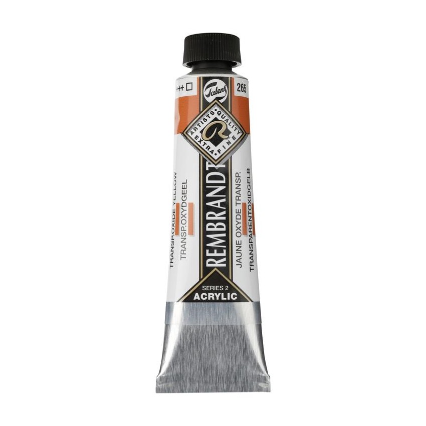 ACRILICO REMBRANT 40ML AMARIL.OX.TRANS