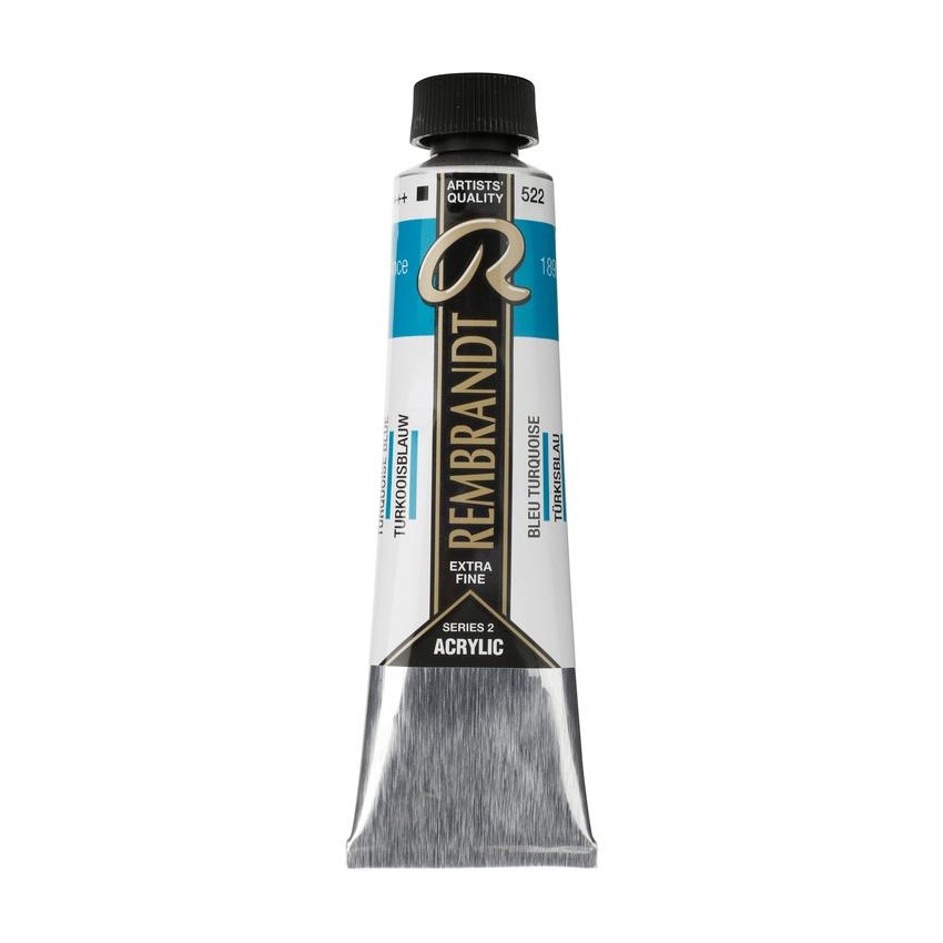 ACRILICO REMBRANT 40ML AZUL TURQUESA