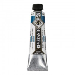 ACRILICO REMBRANT 40ML AZUL PRUS.FT