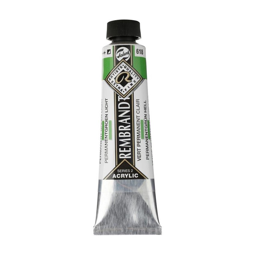 ACRILICO REMBRANT 40ML VERDE PERM.CL