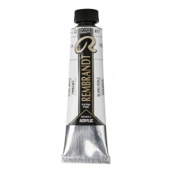 ACRILICO REMBRANT 40ML BLANCO PERLA